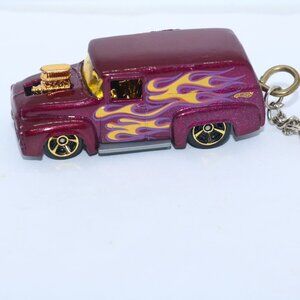 Hot Wheels 1956 Ford custom keychain 1/64 scale